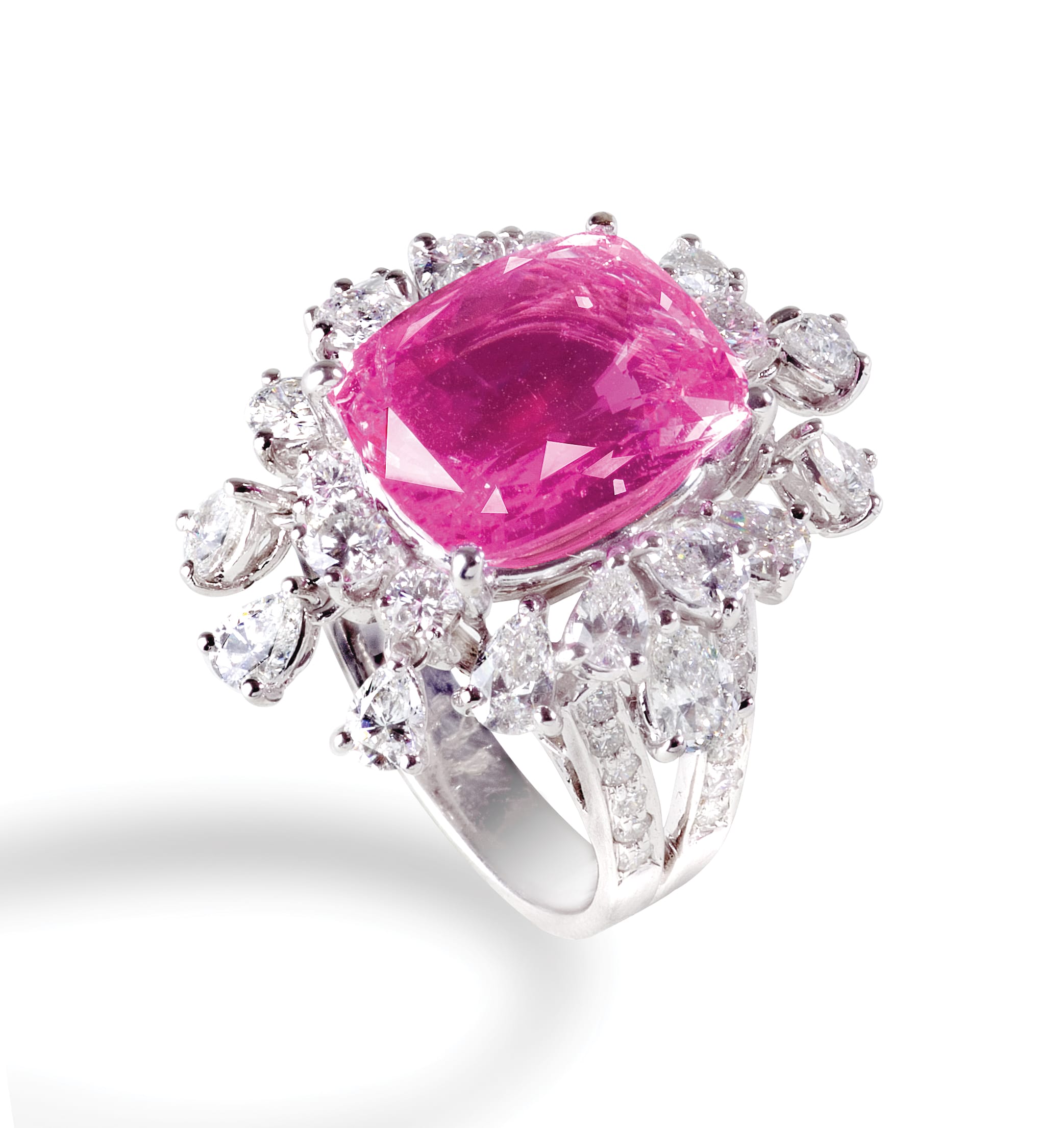 Fancy Sapphire and Diamond Set  by Hatta