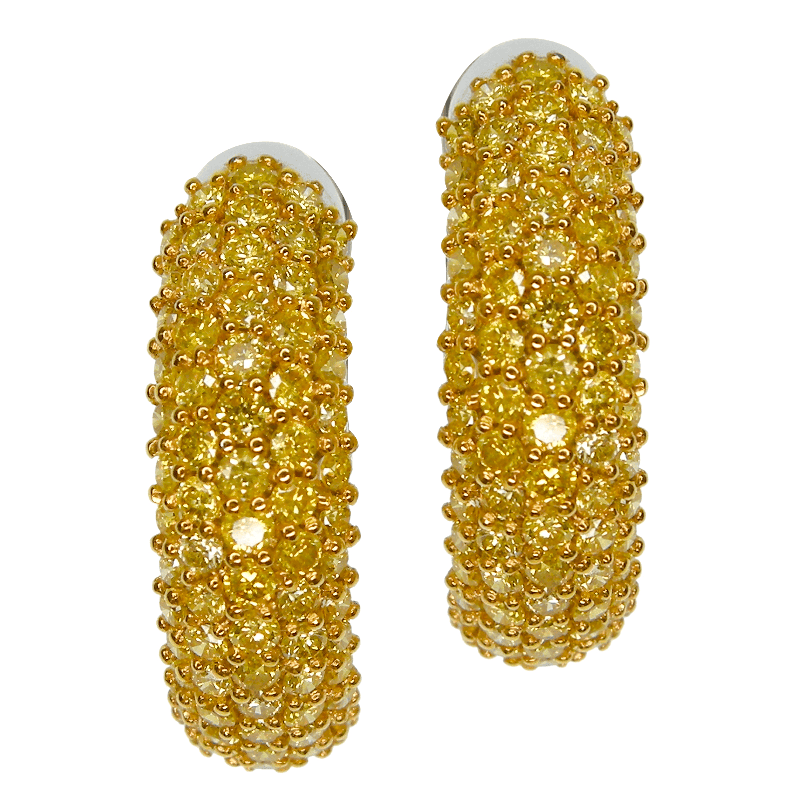 Royal Fancy Flawless and intense Yellow Diamond Suite By Hatta