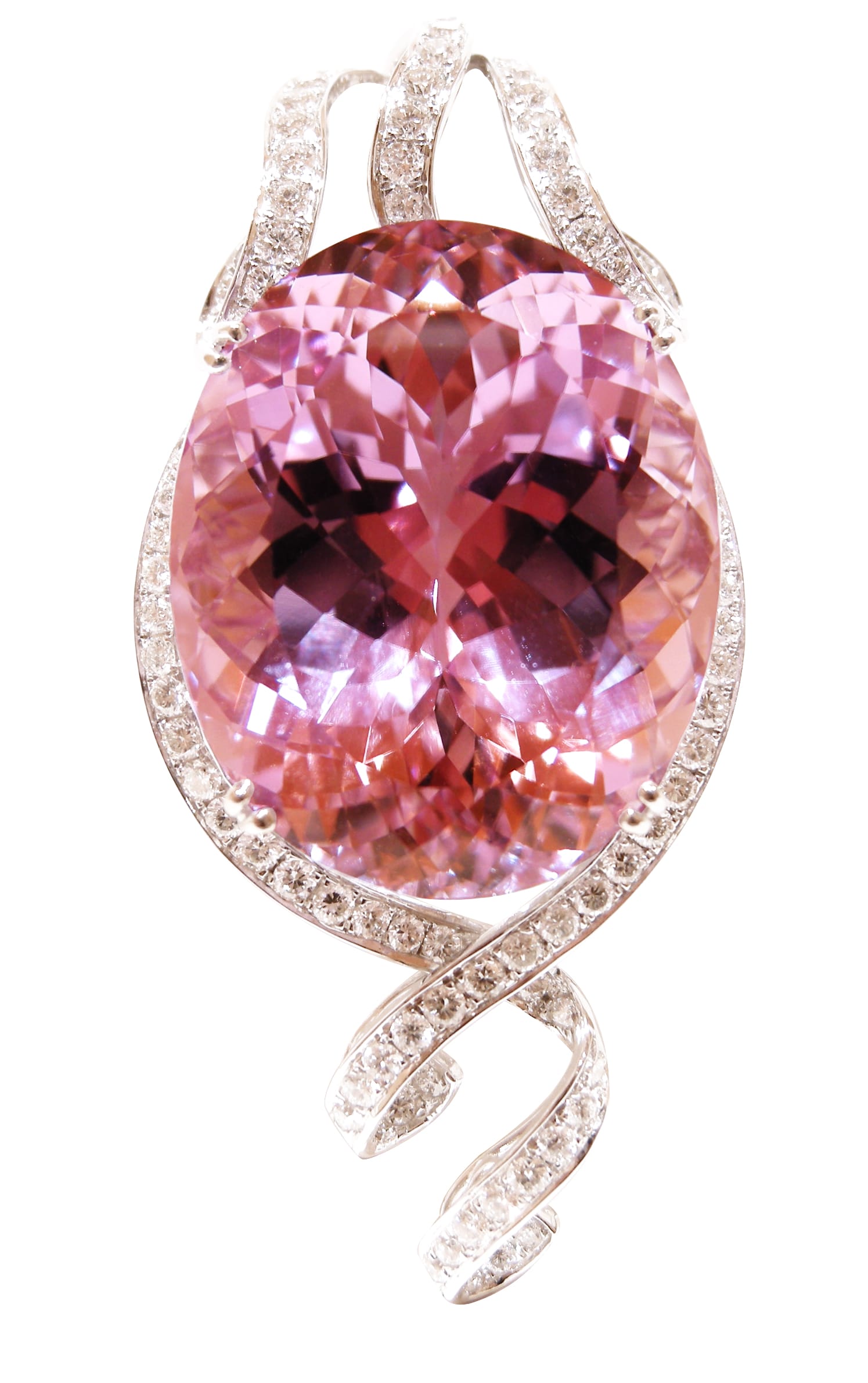 Unique Kunzite Necklace
