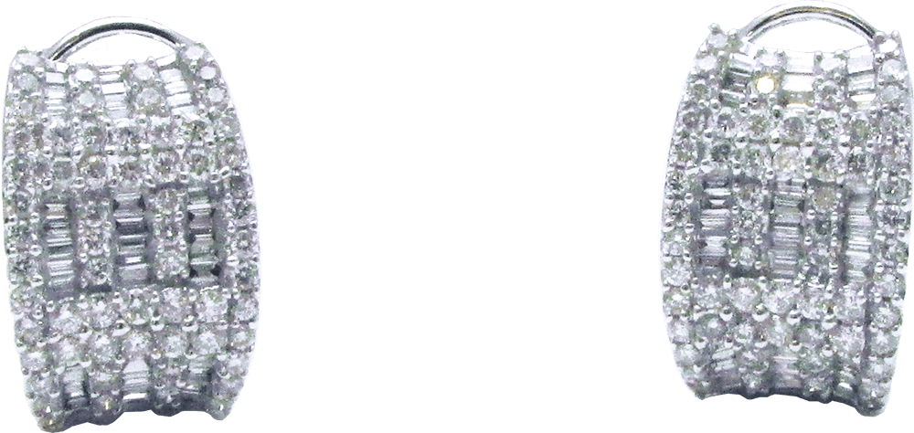 Royal Fancy Flawless and Diamond Earrings By Hatta