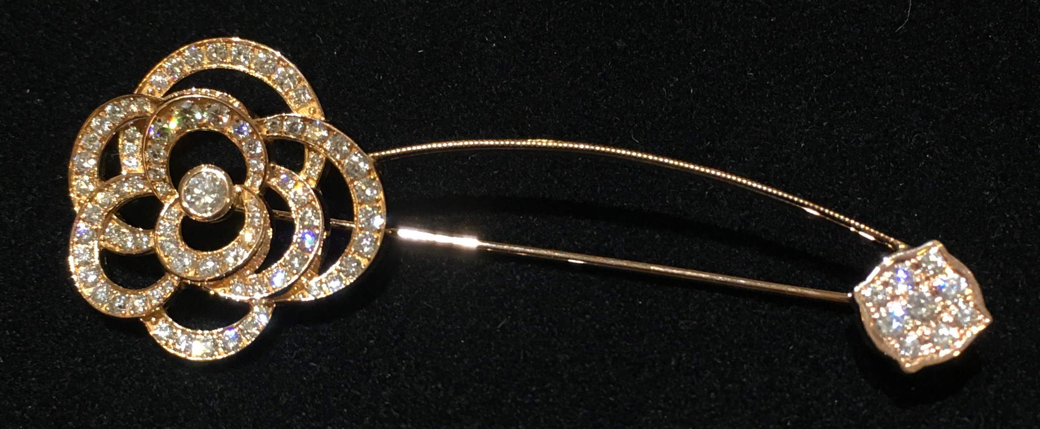 Royal Diamond Brooch