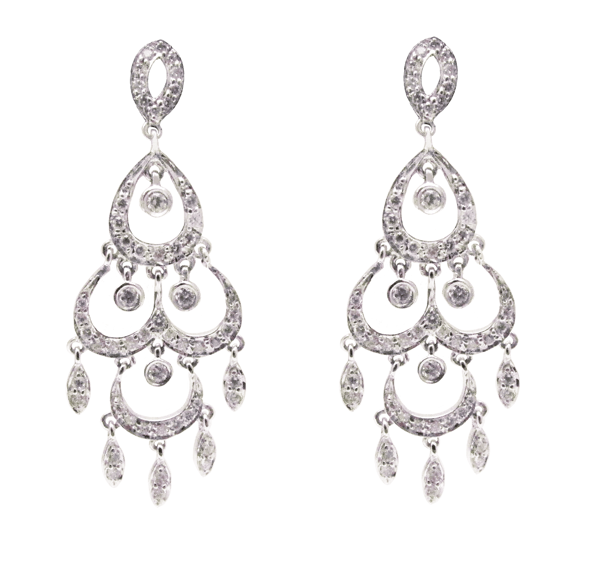Royal Fancy Flawless and intense Diamond Earrings Suite By Hatta